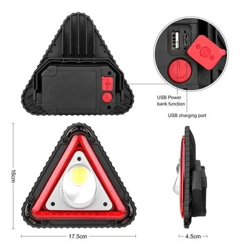Triangulo De Luz de emergencia W843 Multifuntional