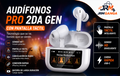 Audífonos inalámbricos con Bluetooth, cancelación de ruido y Pantalla táctil Serie 2 Pro